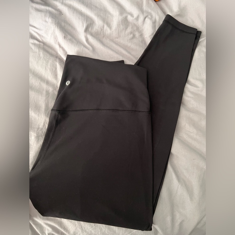Lululemon Black Leggings 28” Size 14